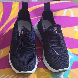 Ecko Unltd Black Athletic Sneakers with White Soles